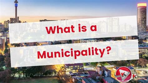 city/municipality|what is the municipality where i live.